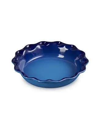 LE CREUSET | Tortenform aus Steinzeug 23cm Meringue | blau